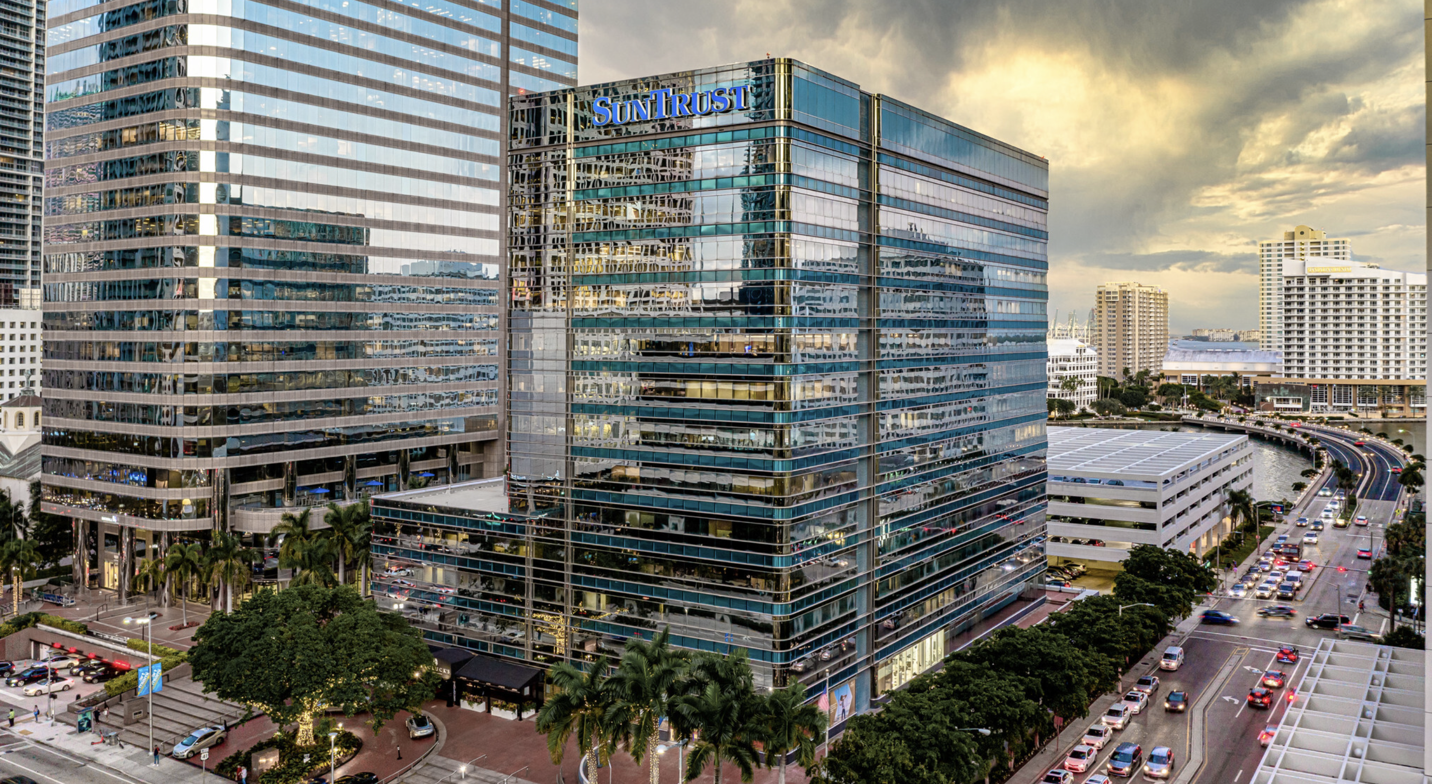 Brickell Avenue office towers in Miami — home of MTG Insurance Agency